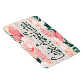 Magnet Flexible Croisière Cabine Fleurs de porte Bois rustique (Côté Droit)