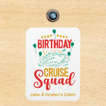 Magnet Flexible Croisière d'anniversaire Funny Group Équipe person<br><div class="desc">Cette conception peut être personnalisée dans la zone fournie en modifiant la photo et/ou le texte. Vous pouvez également le customiser en cliquant sur Personnaliser ce Modèle, puis en choisissant l'option cliquer pour customiser et supprimer ou modifier la couleur de l'arrière - plan, ajouter du texte, modifier la couleur ou...</div>