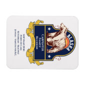 Magnet Flexible Croisière de la famille de l'ours de l'Alaska (Horizontal)