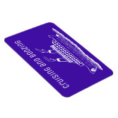 Magnet Flexible Croisière de porte cabine Voyage de croisière Crus (Côté Droit)