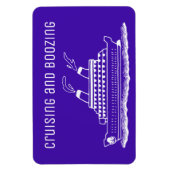 Magnet Flexible Croisière de porte cabine Voyage de croisière Crus (Vertical)