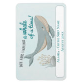 Magnet Flexible Croisière du Cabine de baleine de l'Alaska (Vertical)