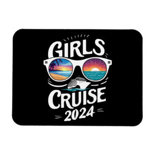 Magnet Flexible Croisière Filles 2024 Voyage Amoureux