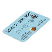 Magnet Flexible Croisière pour célibataires, c'est la virée des ga (Côté Gauche)