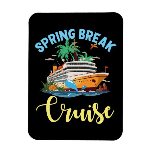 Magnet Flexible Croisière Spring Break (Vertical)