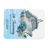 Magnet Flexible Croisière sur mesure 50e anniversaire Mariage Keep (Horizontal)