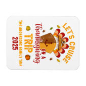 Magnet Flexible Croisière Thanksgiving Trip (Horizontal)