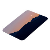 Magnet Flexible Croissant de Lune & Vénus | Seabeck, Washington (Côté Gauche)