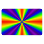 Magnet Flexible Croix arc-en-ciel (Horizontal)