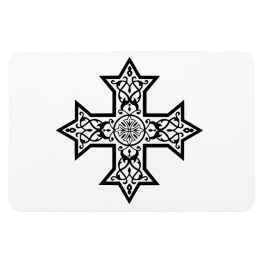 Magnet Flexible Croix copte (Horizontal)