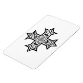 Magnet Flexible Croix copte Accessoire d'art religieux classique (Côté Gauche)
