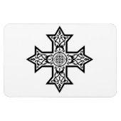 Magnet Flexible Croix copte Accessoire d'art religieux classique (Horizontal)