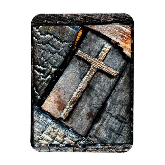 Magnet Flexible Croix de protection (Vertical)