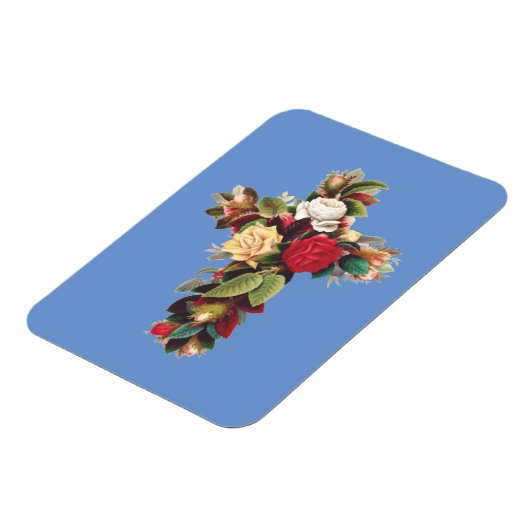 Magnet Flexible Croix de Rose (Côté Gauche)