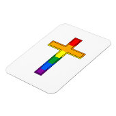 Magnet Flexible Croix gay (Côté Gauche)