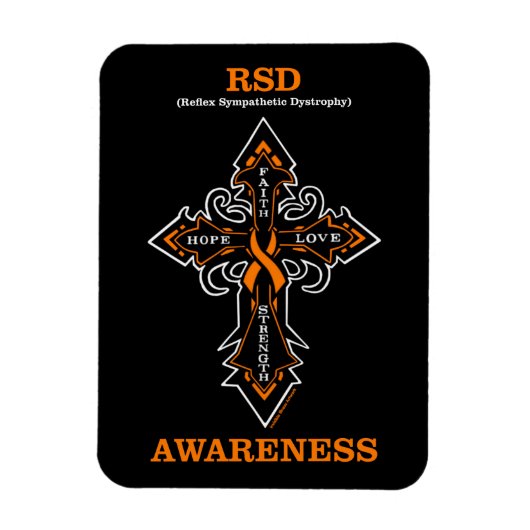 Magnet Flexible Cross/Awareness...RSD (Vertical)