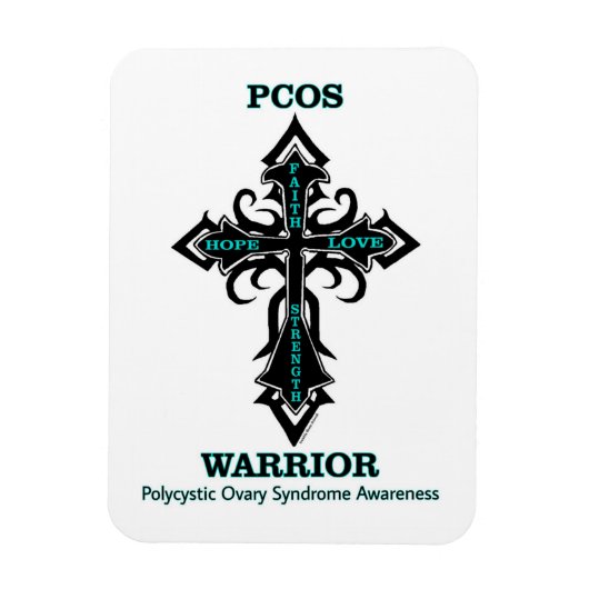Magnet Flexible Cross/Warrior...PCOS (Vertical)