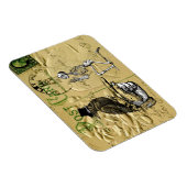 Magnet Flexible Crow et squelette (Côté Droit)