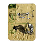 Magnet Flexible Crow et squelette (Vertical)