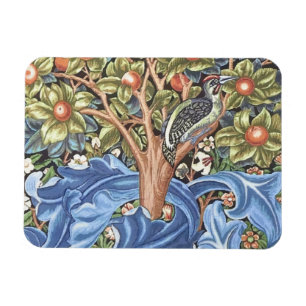 Magnet Flexible Cru floral de tapisserie de pivert de William