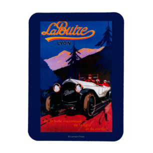 Magnet Flexible Cru PosterEurope de Buize Lyon de La