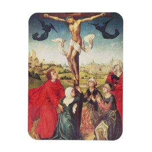 Magnet Flexible Crucifixion, c.1510 (huile sur le panneau)