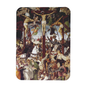Magnet Flexible Crucifixion de Jésus par Gaudenzio Ferrari