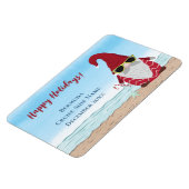 Magnet Flexible Cruise Island Beach Noël Gnome Cabine (Côté Gauche)