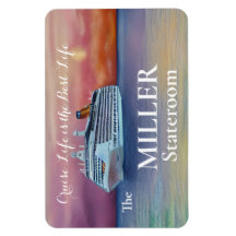 Cruise Life est la meilleure vie Stateroom Door Ma