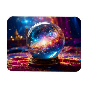 Magnet Flexible Crystal Ball - Je Vois Un Événement Cosmique Dans 