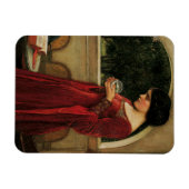 Magnet Flexible Crystal Ball Woman Waterhouse Peinture (Horizontal)