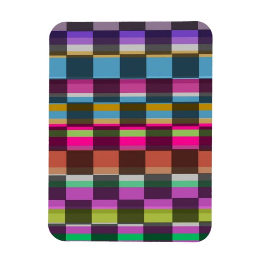 Magnet Flexible Cubes colorés (Vertical)