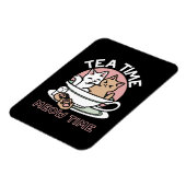 Magnet Flexible Cuddin en coupe - Tea Time adorable (Côté Gauche)