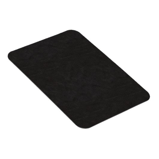 Magnet Flexible Cuir noir texturé 2 (Côté Droit)