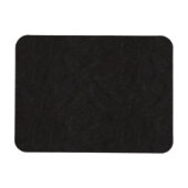 Magnet Flexible Cuir noir texturé 2 (Horizontal)