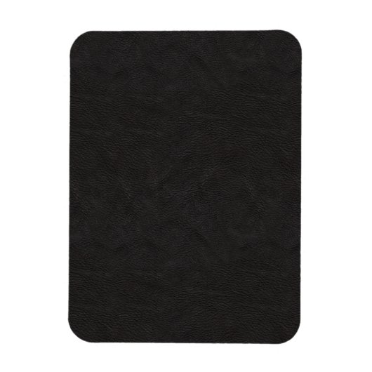 Magnet Flexible Cuir noir texturé 2 (Vertical)