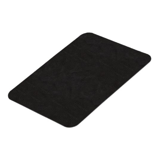 Magnet Flexible Cuir noir texturé 2 (Côté Gauche)