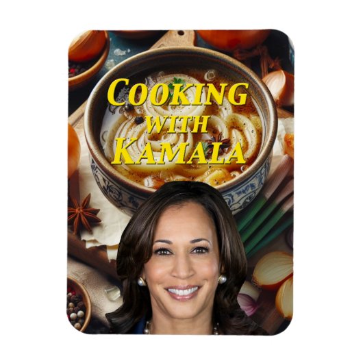 Magnet Flexible Cuisine Avec Kamala (Vertical)