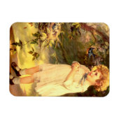 Magnet Flexible Cuisine victorienne avec oiseaux (Horizontal)