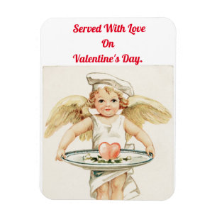 Magnet Flexible Cuisinier cupide Vintage