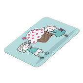 Magnet Flexible Cupcake Love (Côté Gauche)