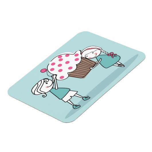 Magnet Flexible Cupcake Love (Côté Gauche)