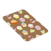 Magnet Flexible Cupcakes Delicious Decorated Birthday (Côté Droit)