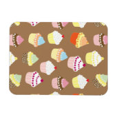 Magnet Flexible Cupcakes Delicious Decorated Birthday (Horizontal)