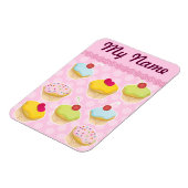 Magnet Flexible Cupcakes personnalisés (Côté Gauche)