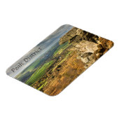 Magnet Flexible Curbar Edge vue, Peak District photo souvenir (Côté Gauche)