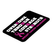 Magnet Flexible CURE...Cancer du sein (Côté Gauche)