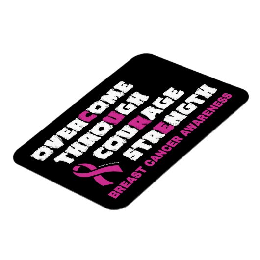 Magnet Flexible CURE...Cancer du sein (Côté Gauche)