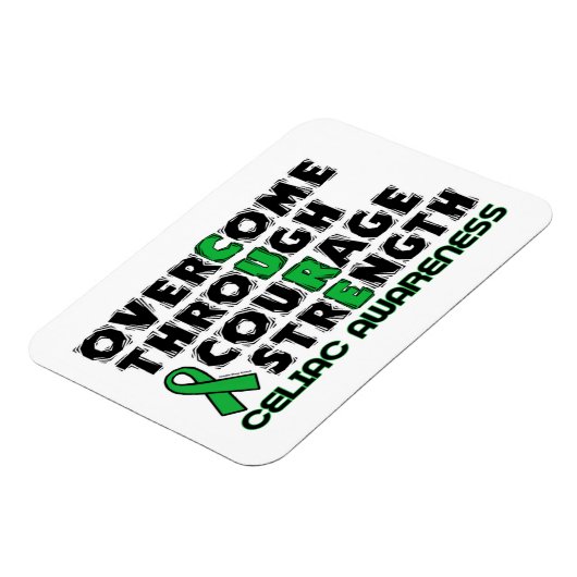 Magnet Flexible CURE...Celiac (Côté Gauche)