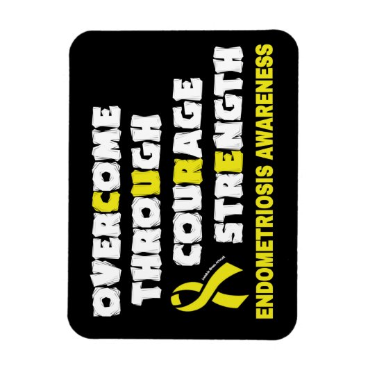 Magnet Flexible CURE...Endometriose (Vertical)